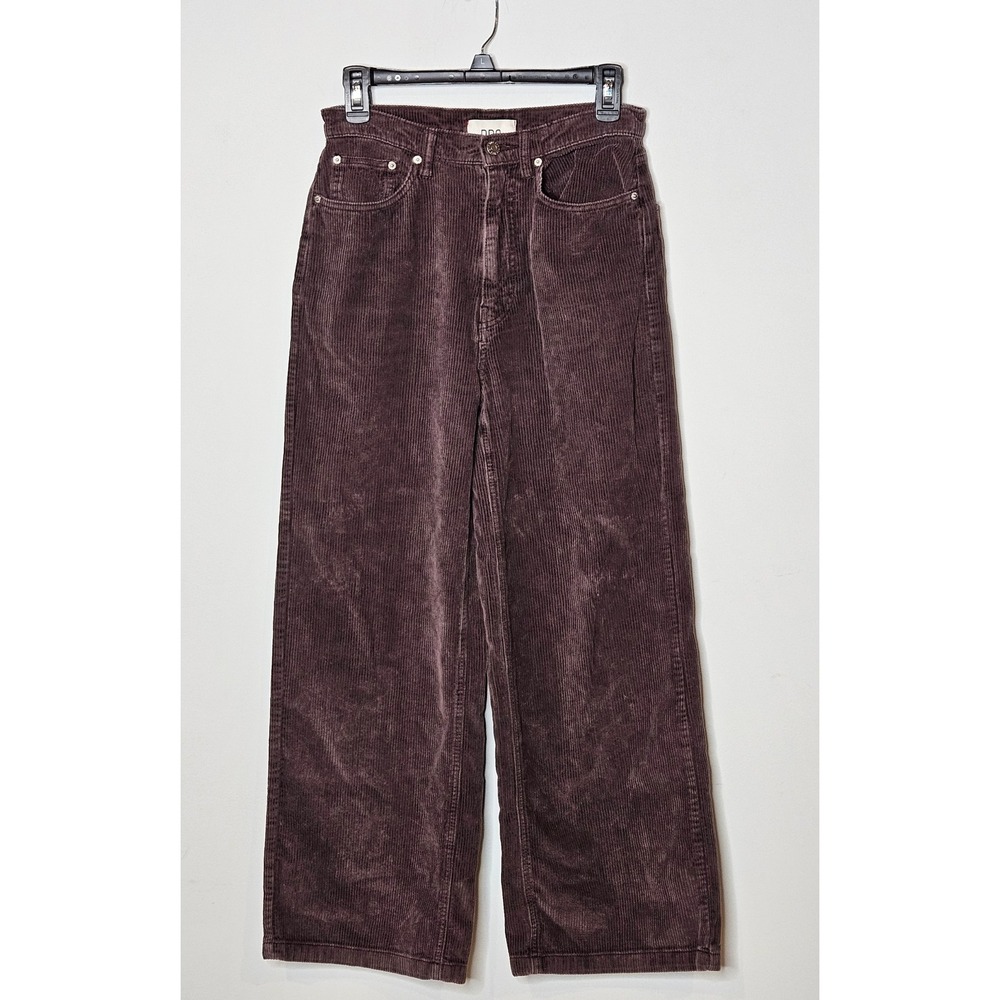 BDG Corduroy Wide Leg Pants - Dark Brown